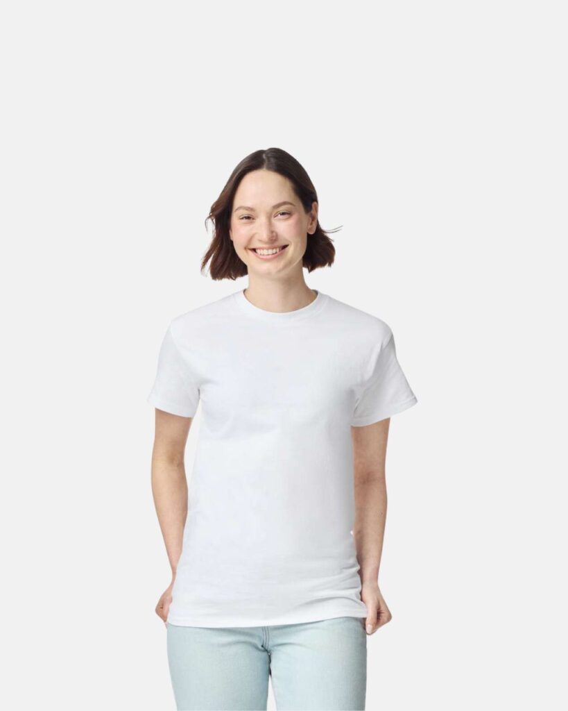 GI2000 Gildan Ultra Cotton uniszex póló, 100% pamut, ideális csapat ruházat és céges póló nyomtatás.