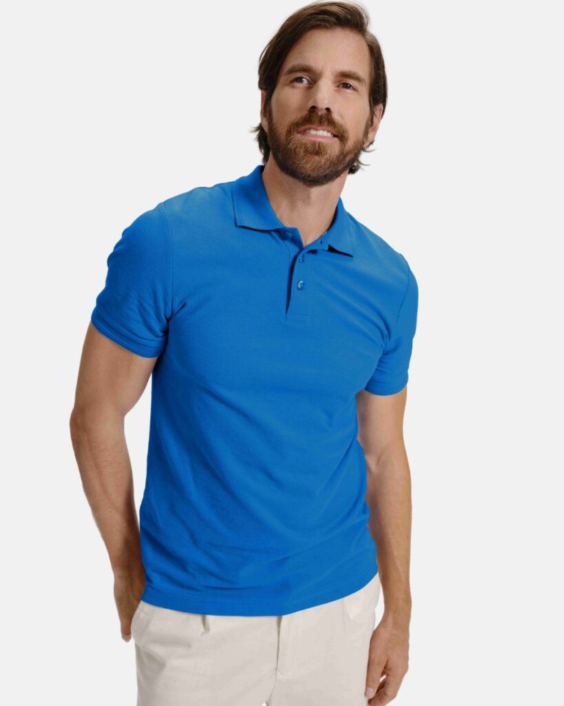 Malfini pique galléros póló, 65% pamut, ideális csapat ruházat és céges póló nyomtatás.